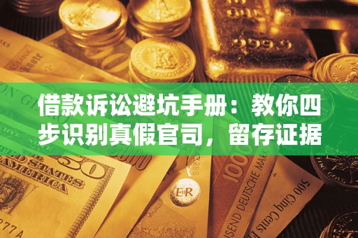 济南借款诉讼避坑手册：教你四步识别真假官司，留存证据不踩雷