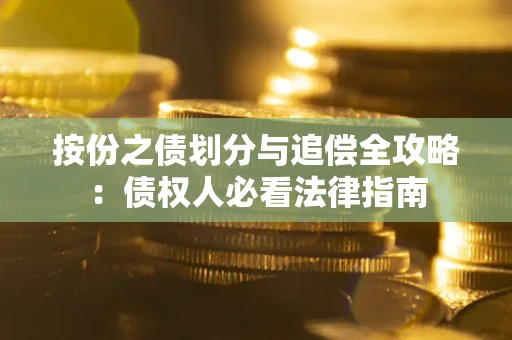 济南按份之债划分与追偿全攻略：债权人必看法律指南