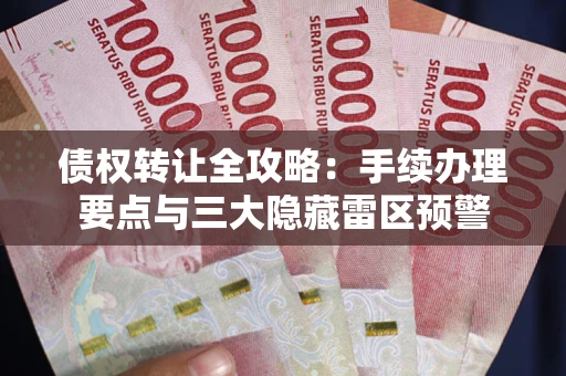 济南债权转让全攻略：手续办理要点与三大隐藏雷区预警